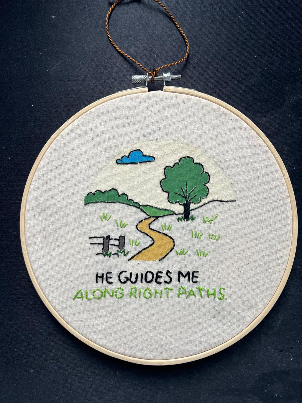 He Guides Me Along Right Paths