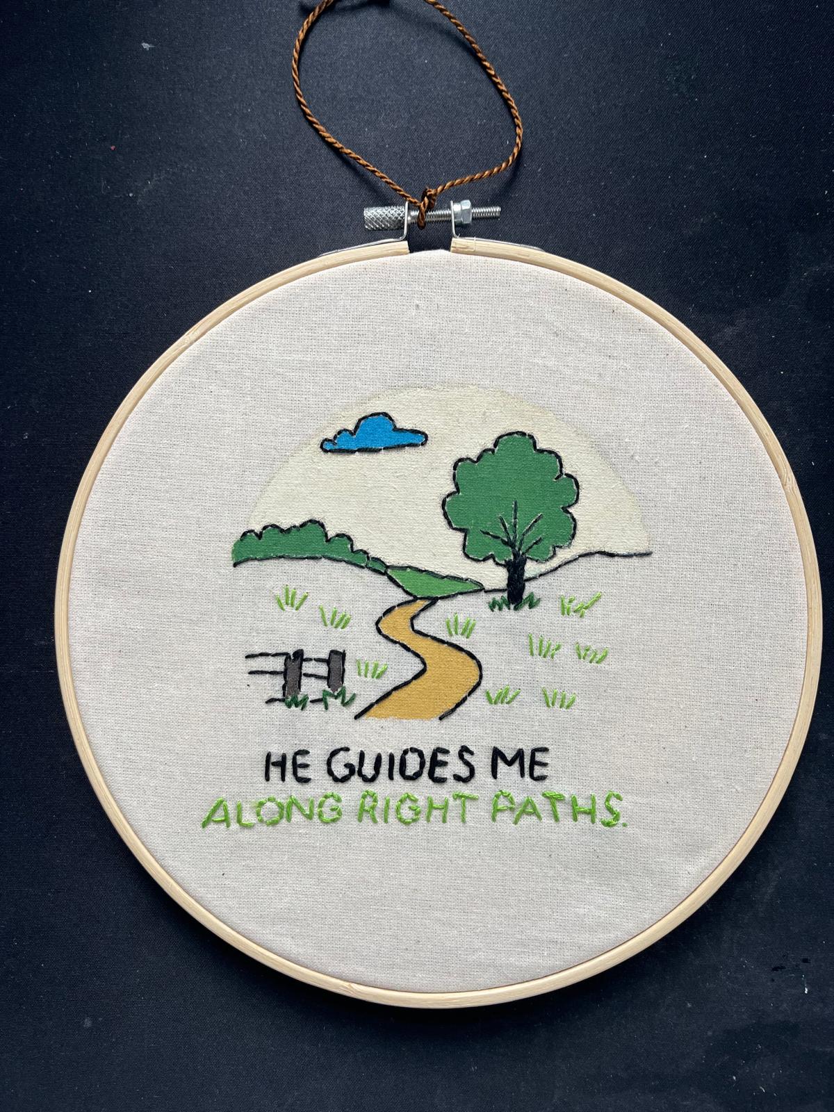 He Guides Me Along Right Paths