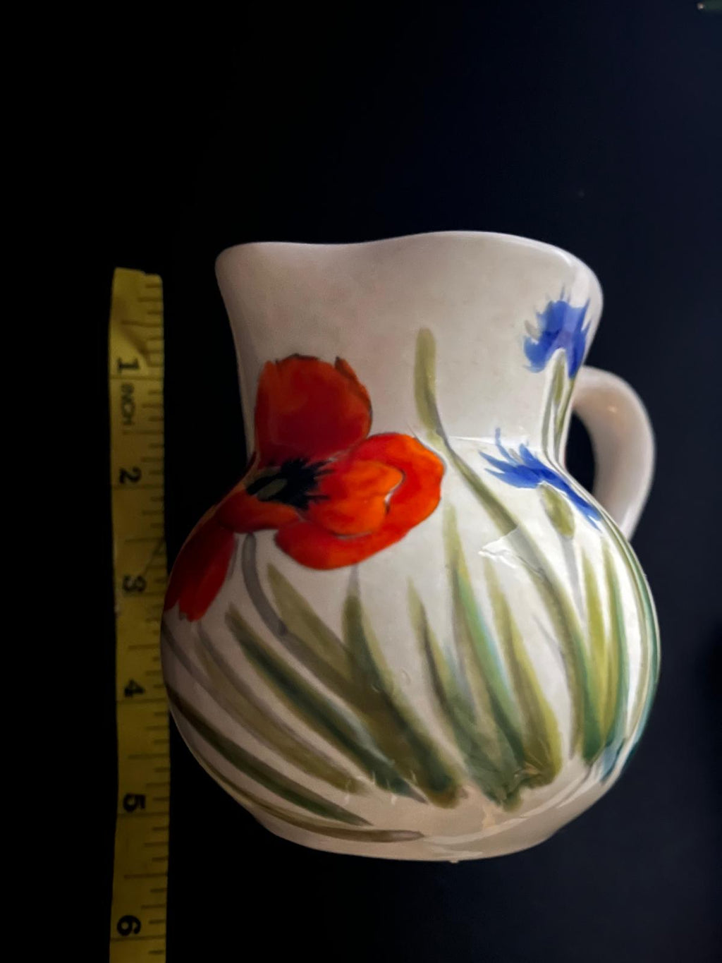 Vintage Italian Hand-Painted Jug – Nuova Ceramic Vicenza