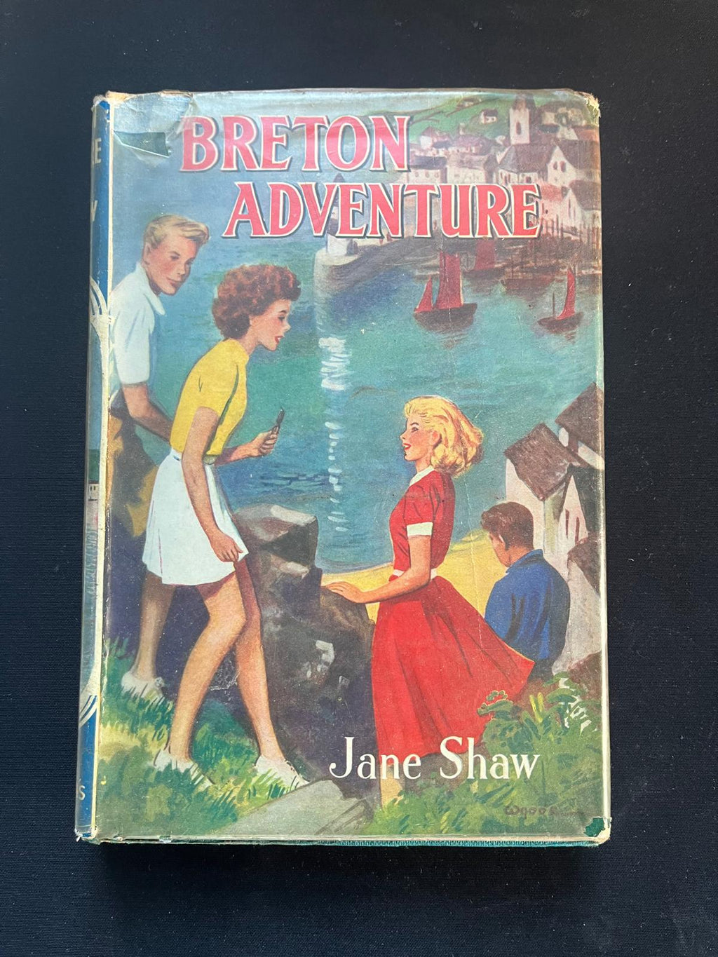 Breton Adventure – Jane Shaw (Vintage Hardback, 1st Edition with Dust Jacket)