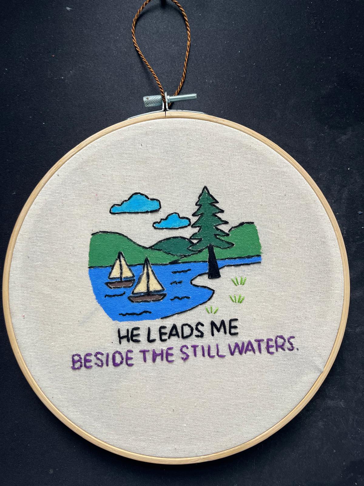 He Leads Me Beside Still Waters