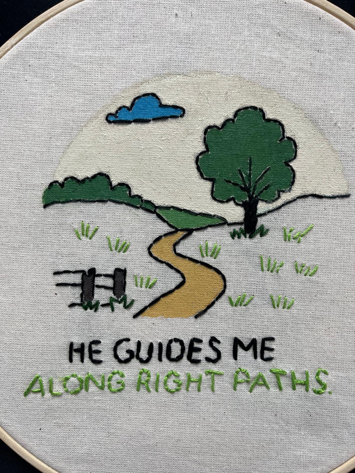 He Guides Me Along Right Paths