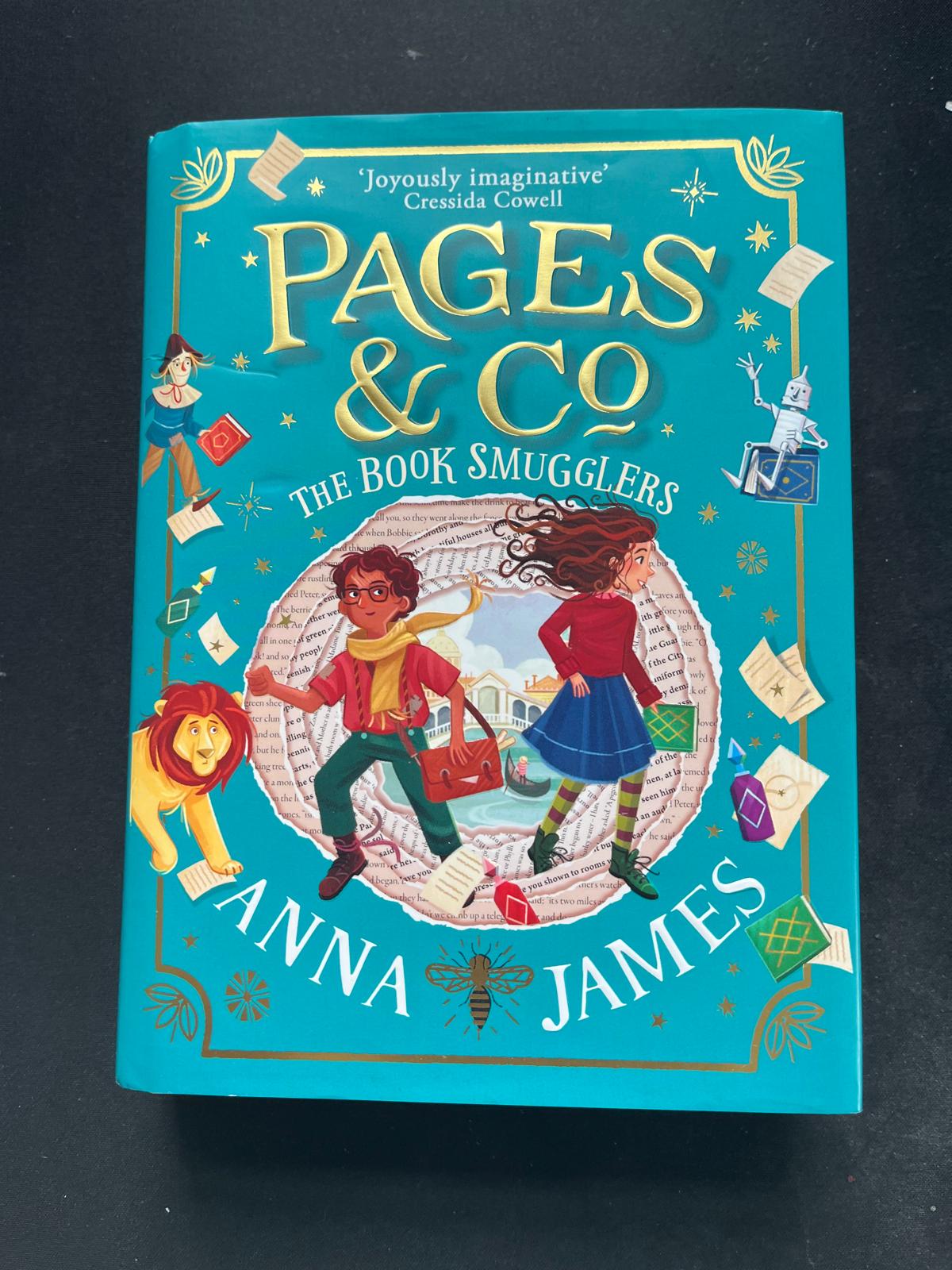 Signed First Edition – Pages & Co: The Book Smugglers by Anna James