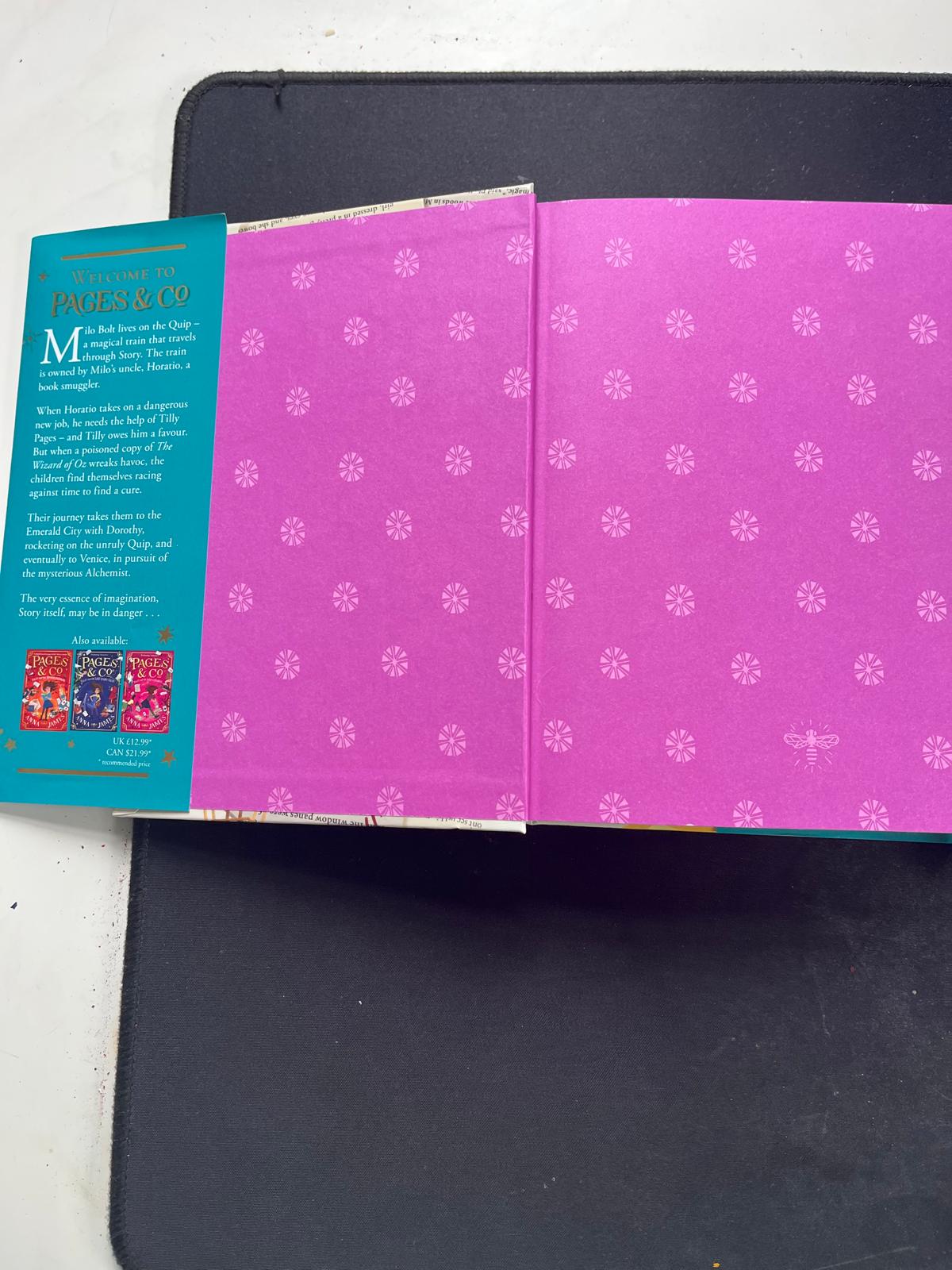 Signed First Edition – Pages & Co: The Book Smugglers by Anna James