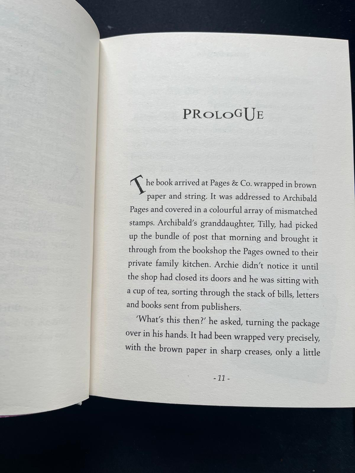 Signed First Edition – Pages & Co: The Book Smugglers by Anna James
