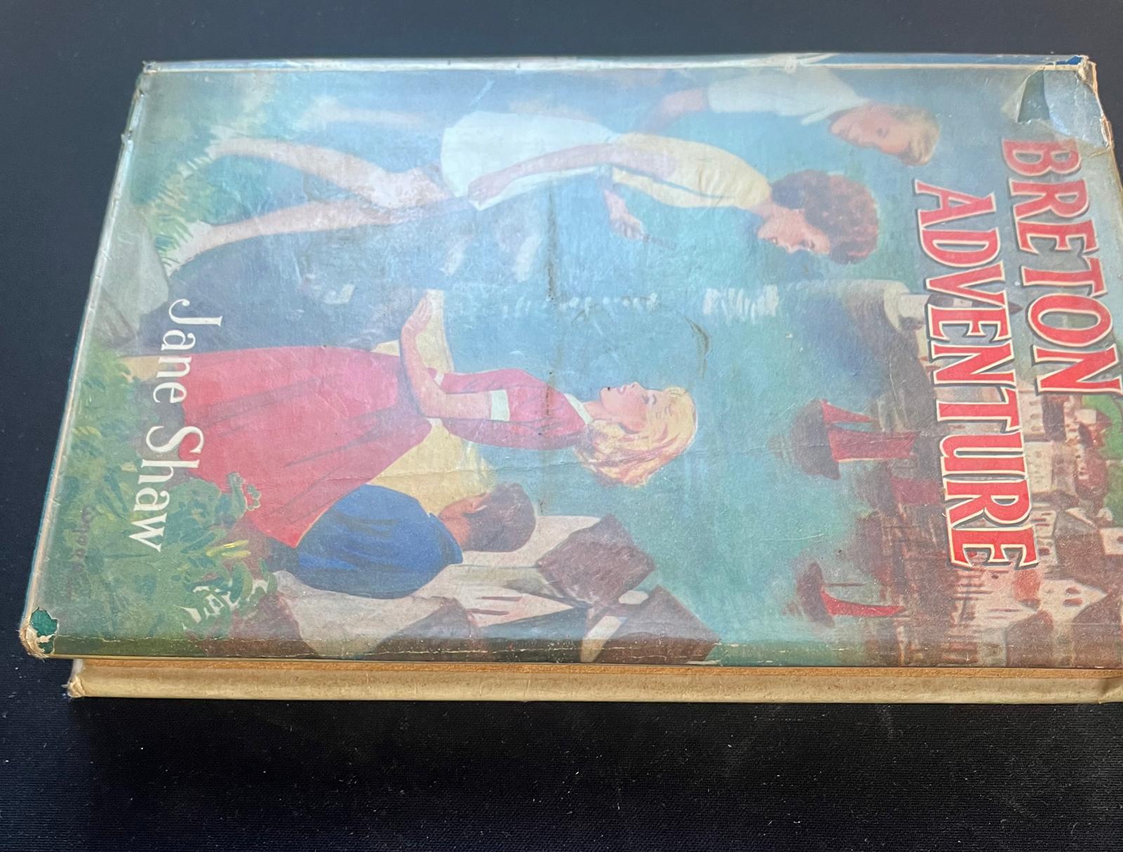 Breton Adventure – Jane Shaw (Vintage Hardback, 1st Edition with Dust Jacket)