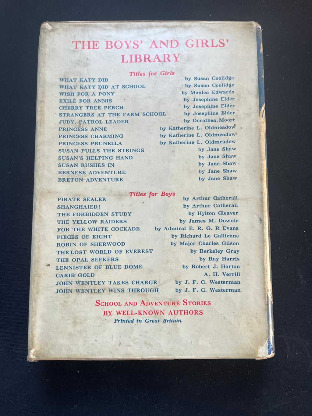 Breton Adventure – Jane Shaw (Vintage Hardback, 1st Edition with Dust Jacket)